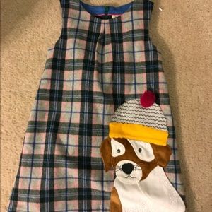 Mini Boden Wool Puppy Dress